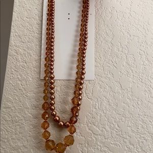Cute doubled up bead necklace